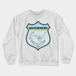 Governerd Badge Crewneck Sweatshirt